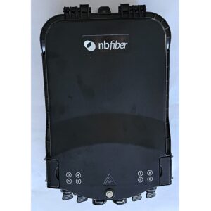 Caja HUB Precon FTTH 8 puertos c/splitter 1X8 y accesorios de montaje