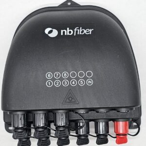 Caja Precon FTTH 9 puertos 1X8 c/accesorios de montaje